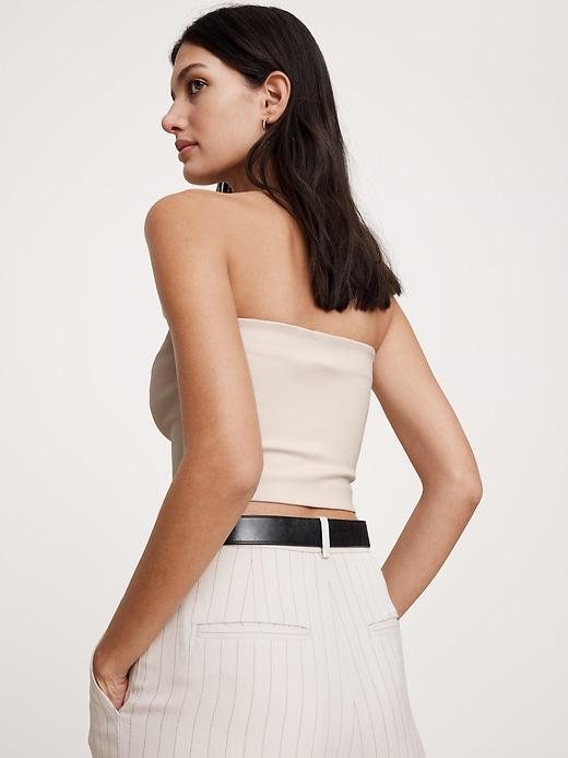 Everywhere Ponte Strapless Top Product Image