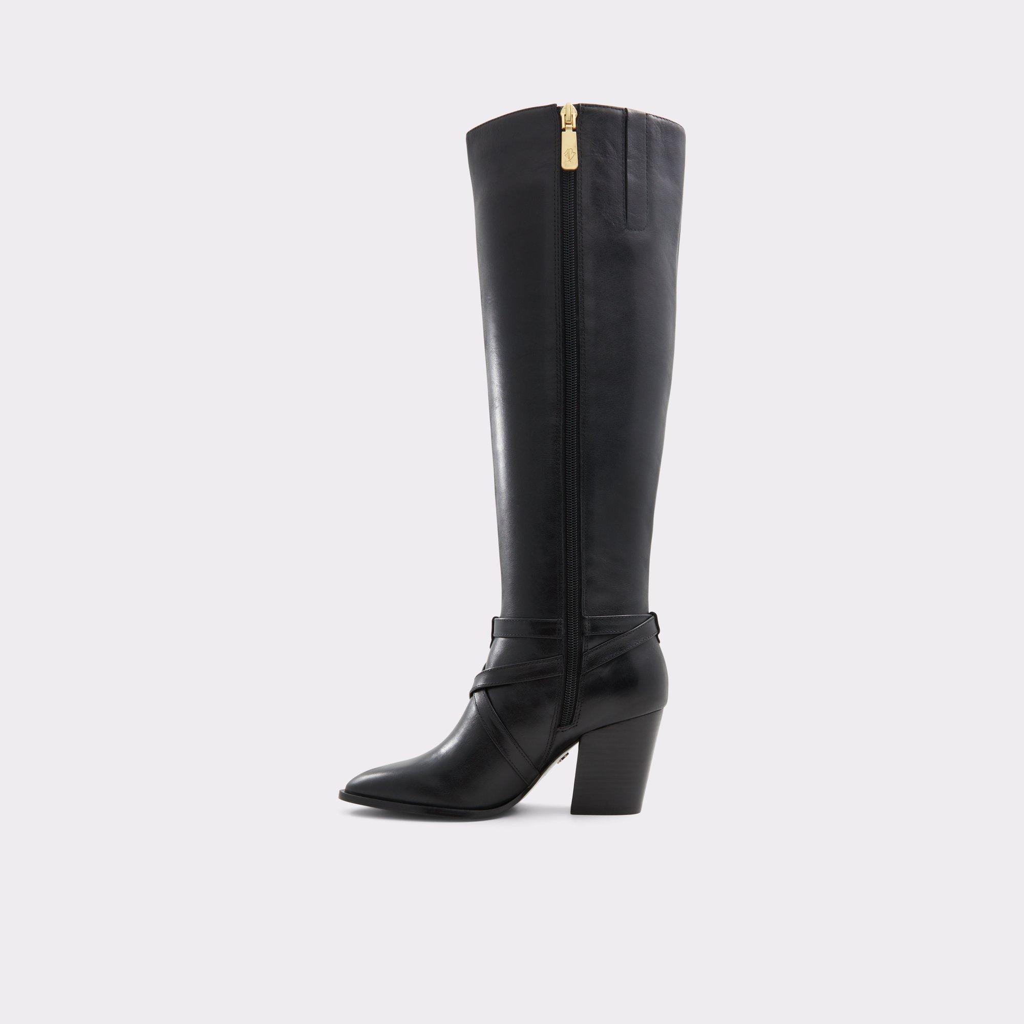 ALDO Adworeweth - Women's Tall Boot - Black, Size 8 Product Image