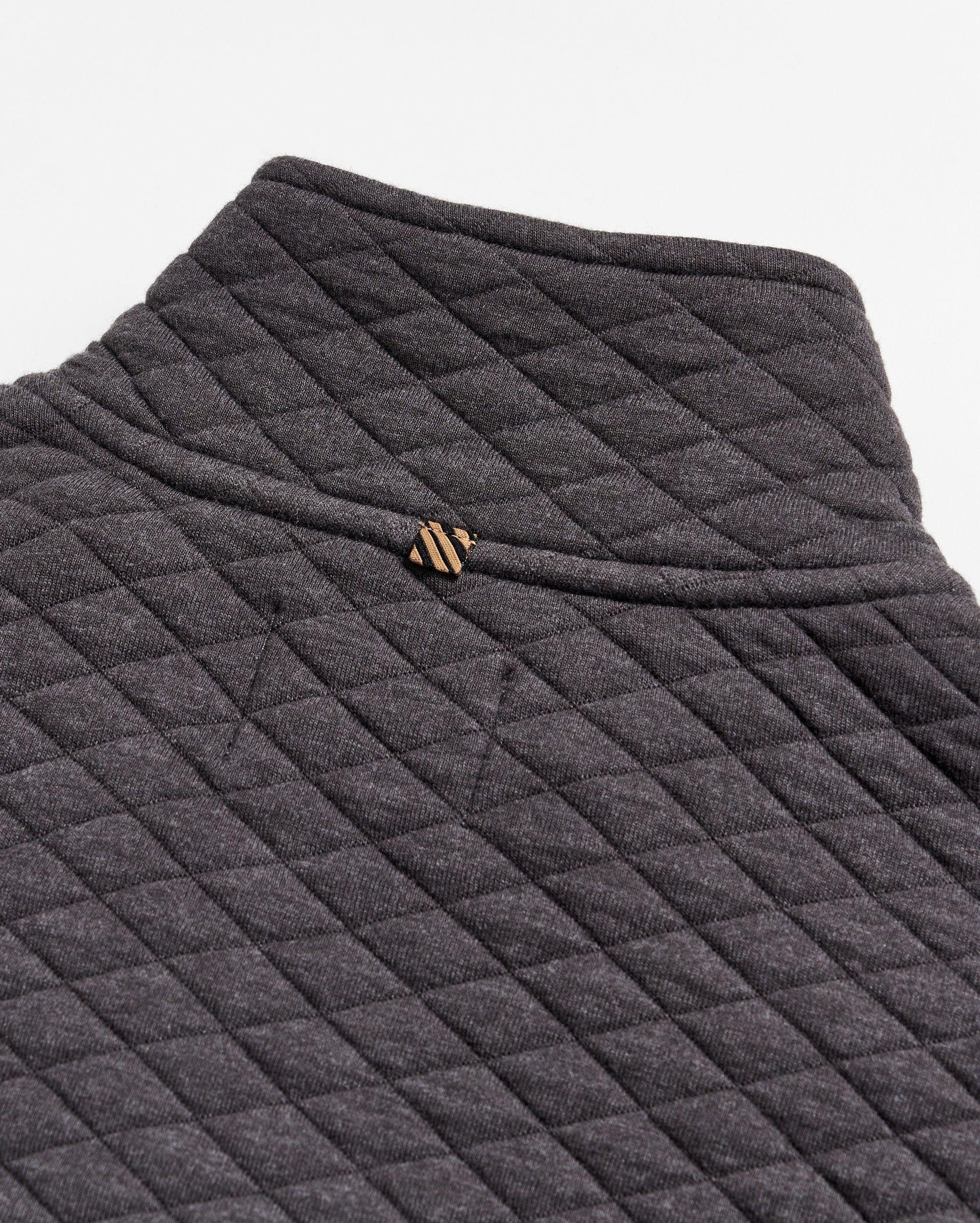 Diamond Quilt Half Zip -  Product Image