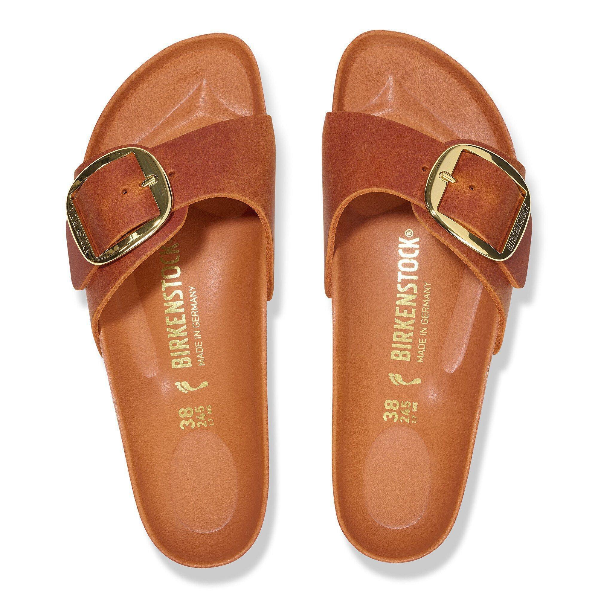 Madrid Big Buckle Natural Leather Oiled Product Image