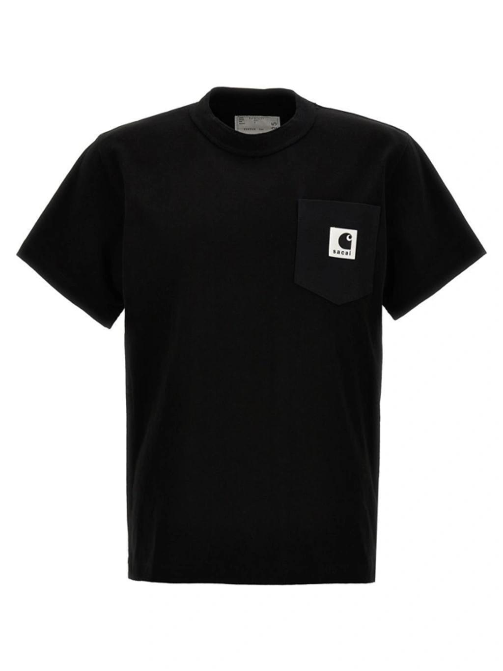 SACAI T-shirt  X Carhartt Wip In Black Product Image