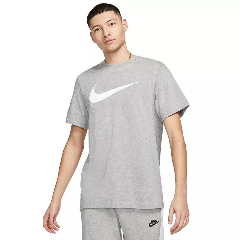 Men's Nike Icon Swoosh Tee, Size: XXL, Dark Gray Grey Product Image