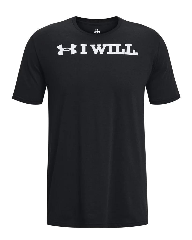Men's UA I Will Short Sleeve Product Image