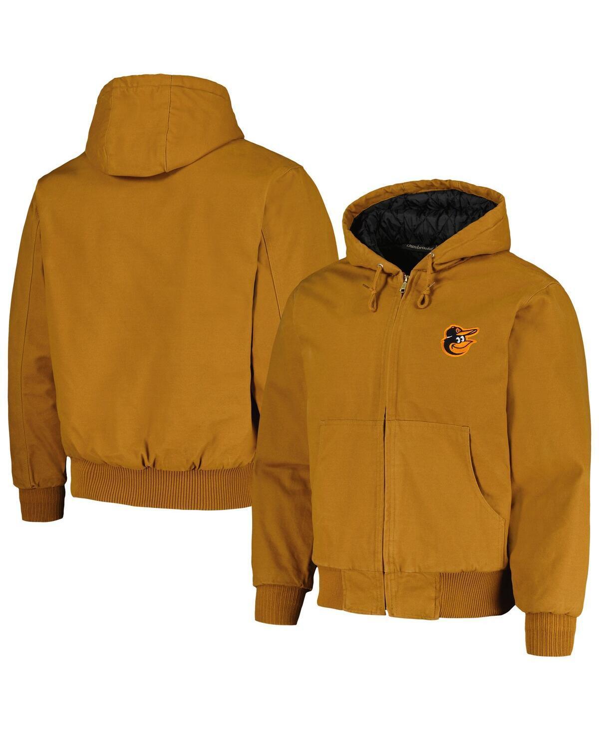 Men's Dunbrooke Brown Philadelphia Phillies Dakota Work Full-Zip Hoodie Jacket, Size: Small Product Image