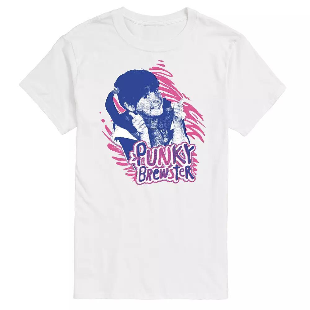 Big & Tall Punky Brewster Thumbs Up Graphic Tee, Mens Product Image
