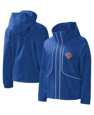 Women's G-III 4Her by Carl Banks Blue New York Knicks Last Shot Full-Zip Hoodie, Size: Small Product Image