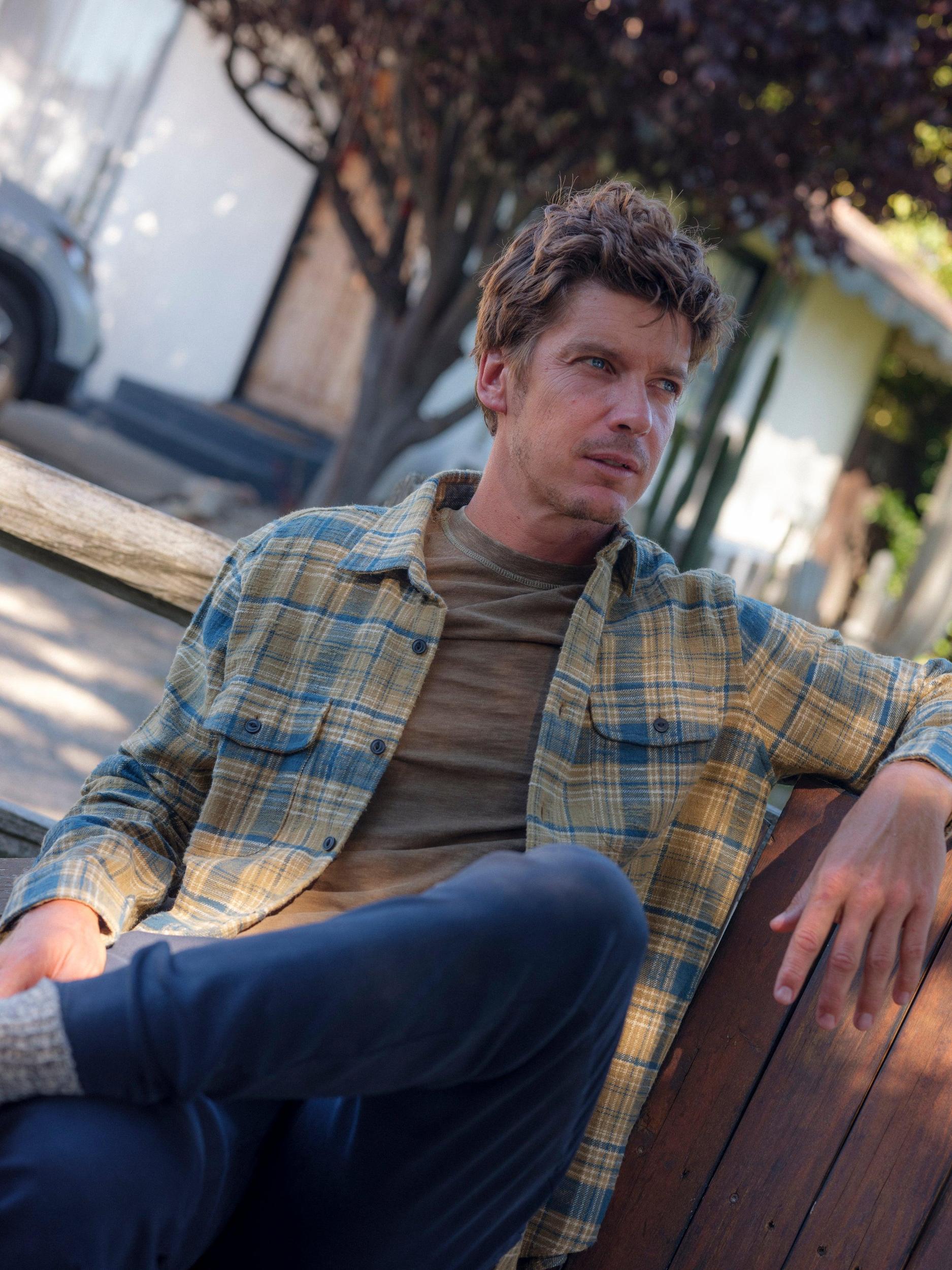 Vintage Slub Twill Shirt - Olive Pine Product Image