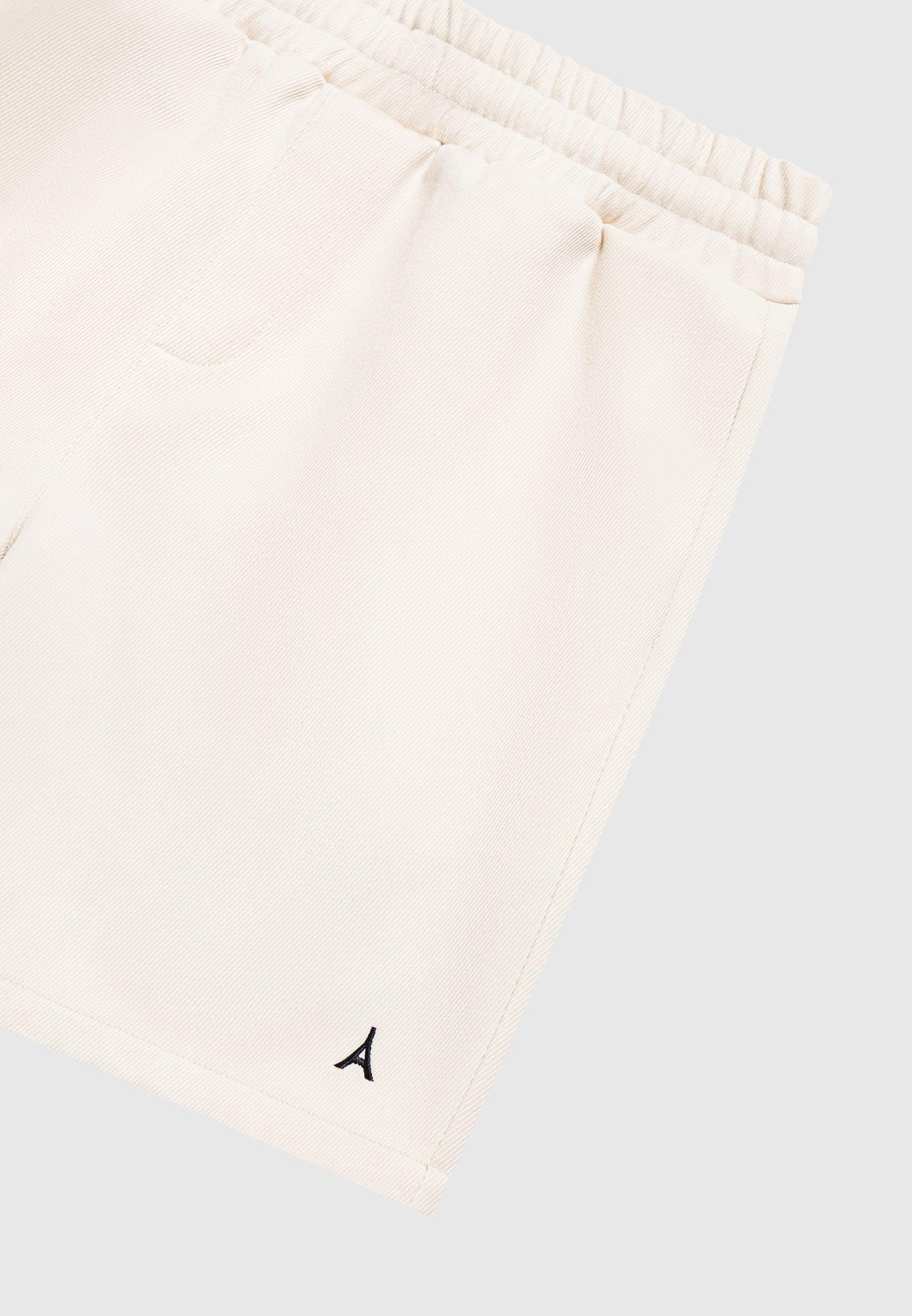 Eiffel Twill Shorts - Cream Male Product Image