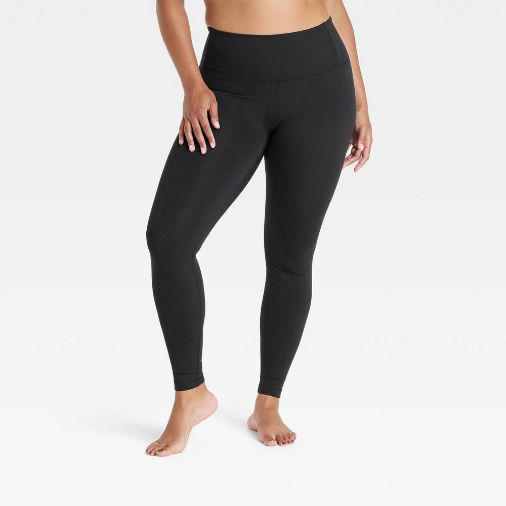 Womens Dynamic Flex High-Rise Leggings - All In Motion Black XS: Moisture Wicking, Quick Dry, UPF 50+ Product Image