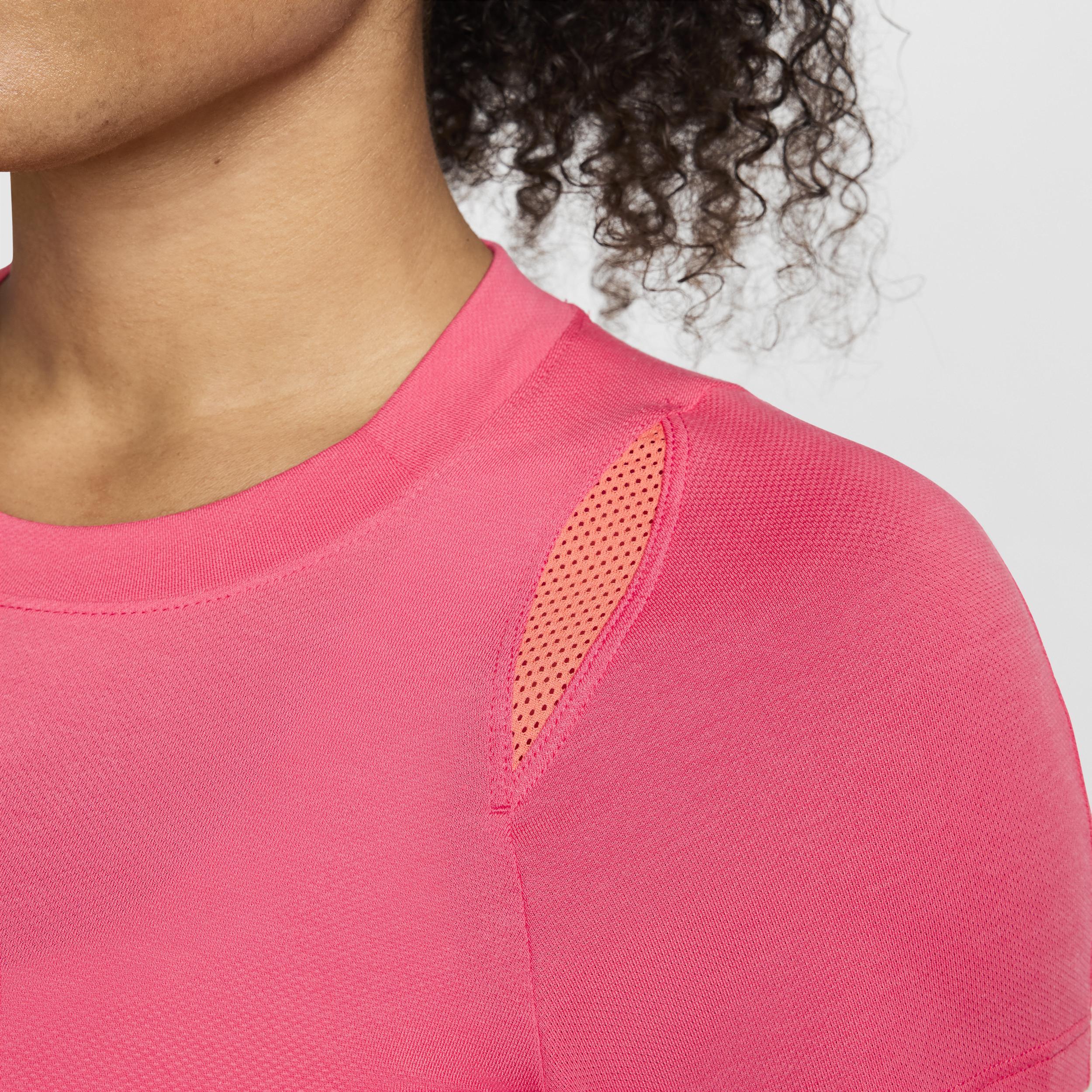 Nike Women's Court Advantage Dri-FIT Short-Sleeve Tennis Top Product Image