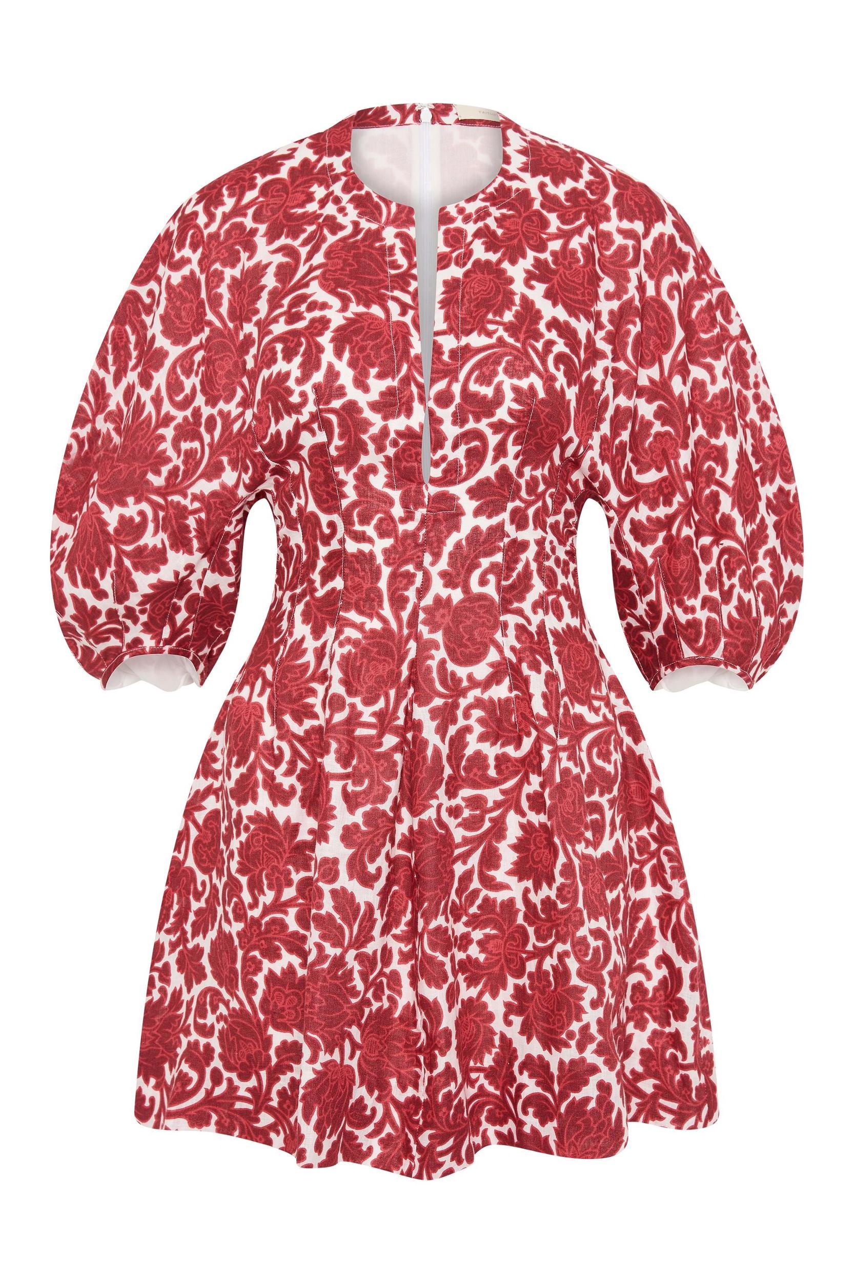 Soleil Mini Dress Heuchera Print Product Image