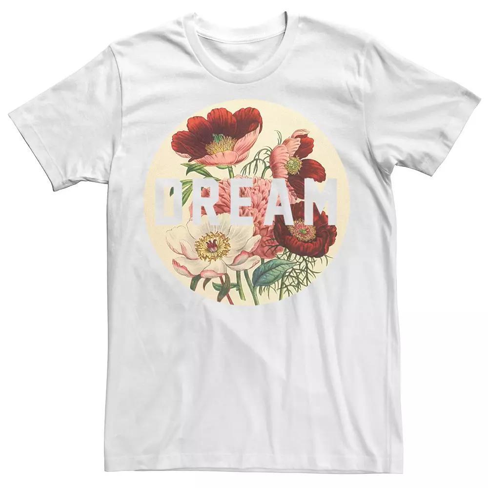 Men's Dream Circle Flower Fill Tee, Size: 3XL, Light Blue Product Image