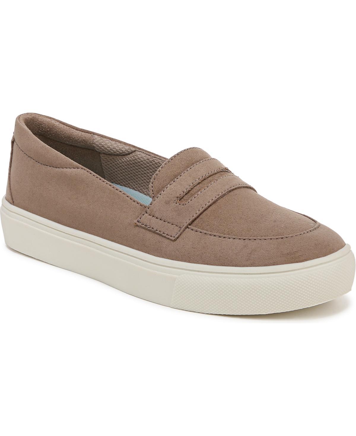 Dr. Scholl's Nova Women's Moc Loafer, Size: 9.5, Oyster Fabric Product Image
