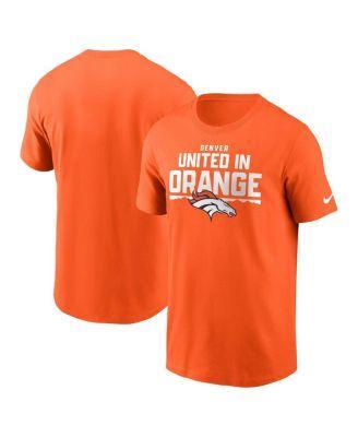 Mens Nike Orange Denver Broncos Local Essential T-shirt Product Image