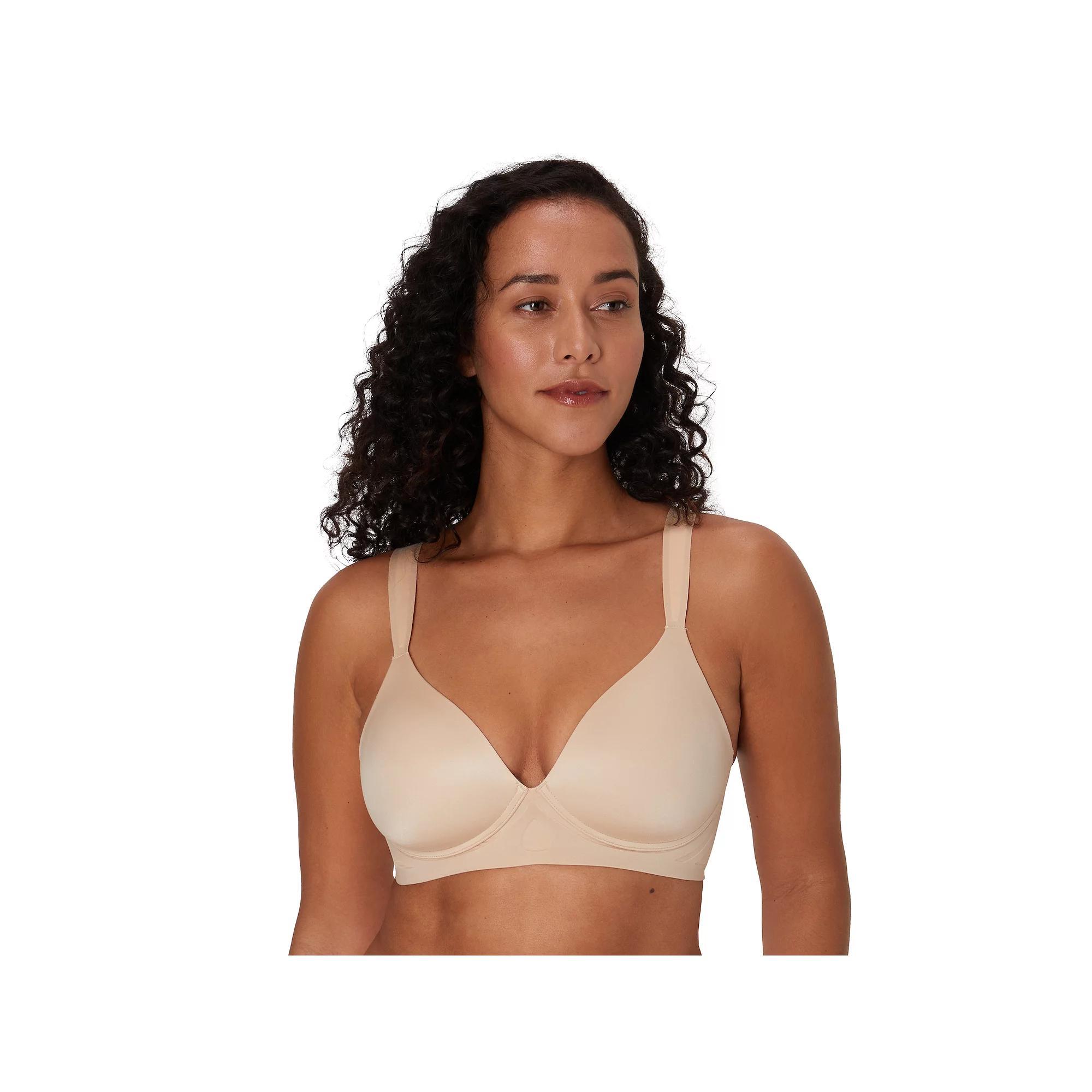 Bali® Comfort Revolution® Ultimate Wireless Support Bra DF3462, Women's, Size: XL, Brown Product Image