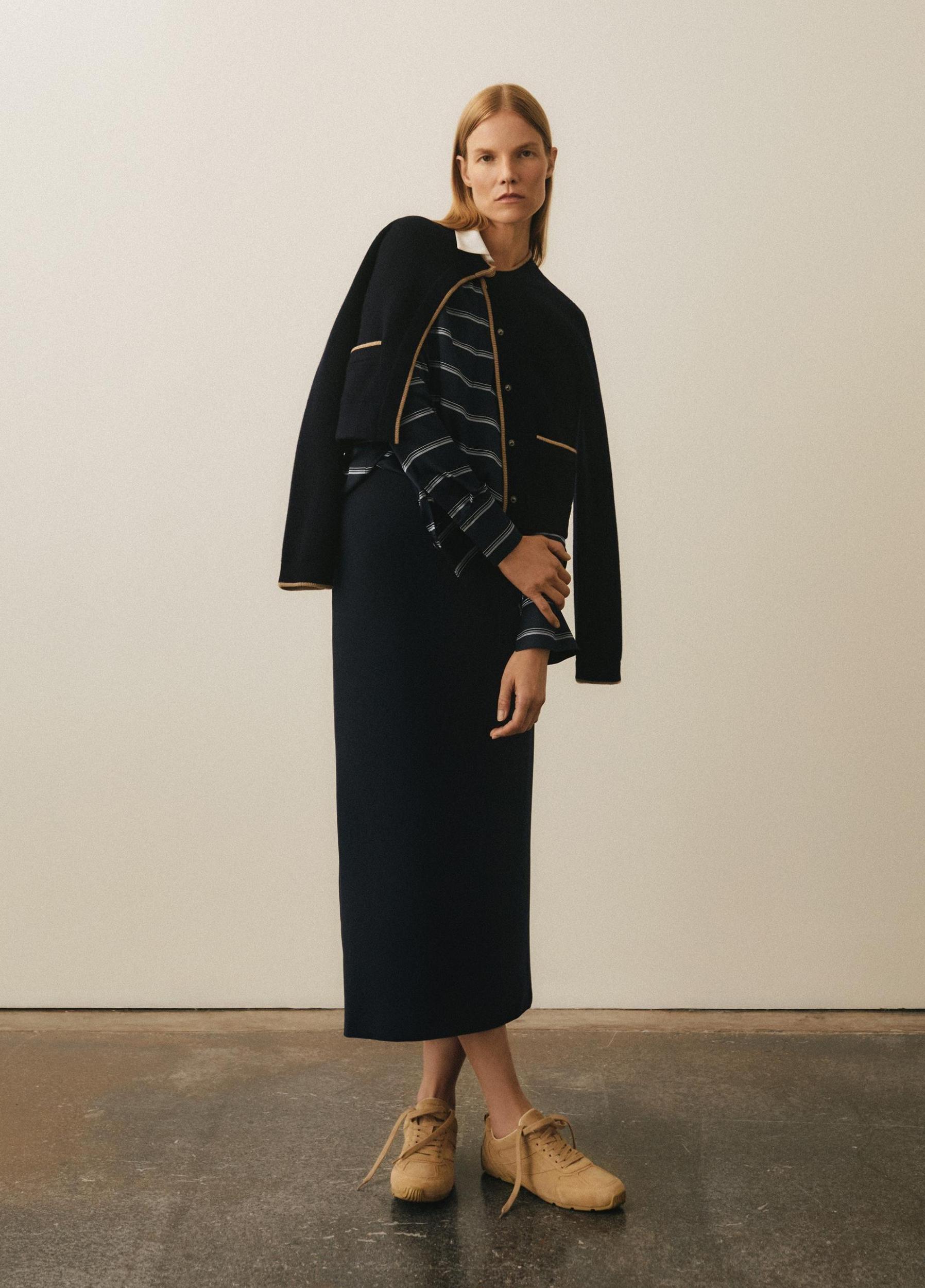 Long Pencil Skirt Product Image