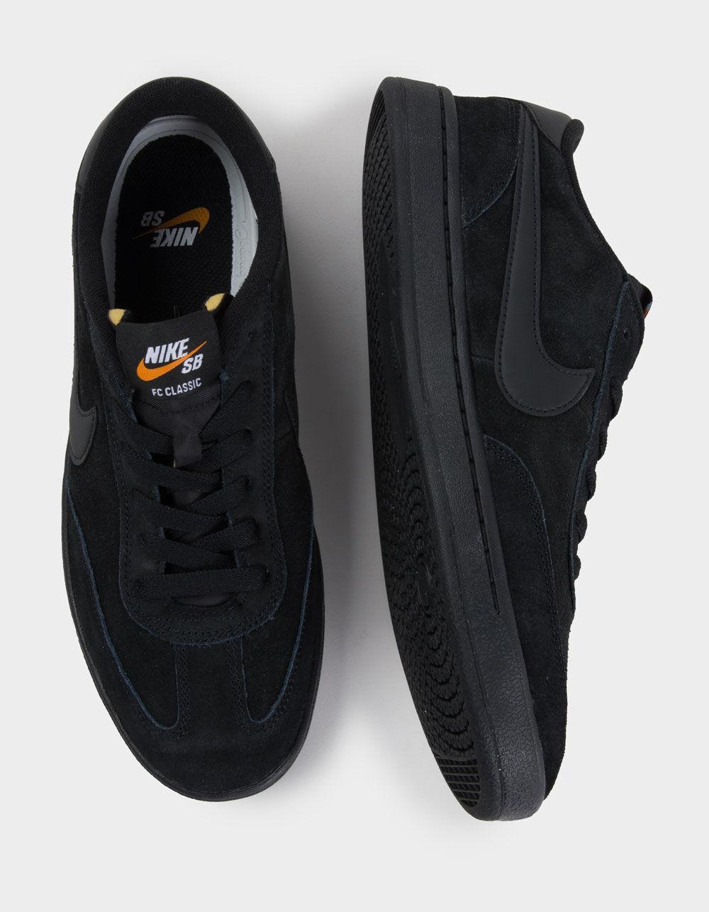 NIKE SB FC Classic Mens Skate Shoes - BLK/BLK Product Image