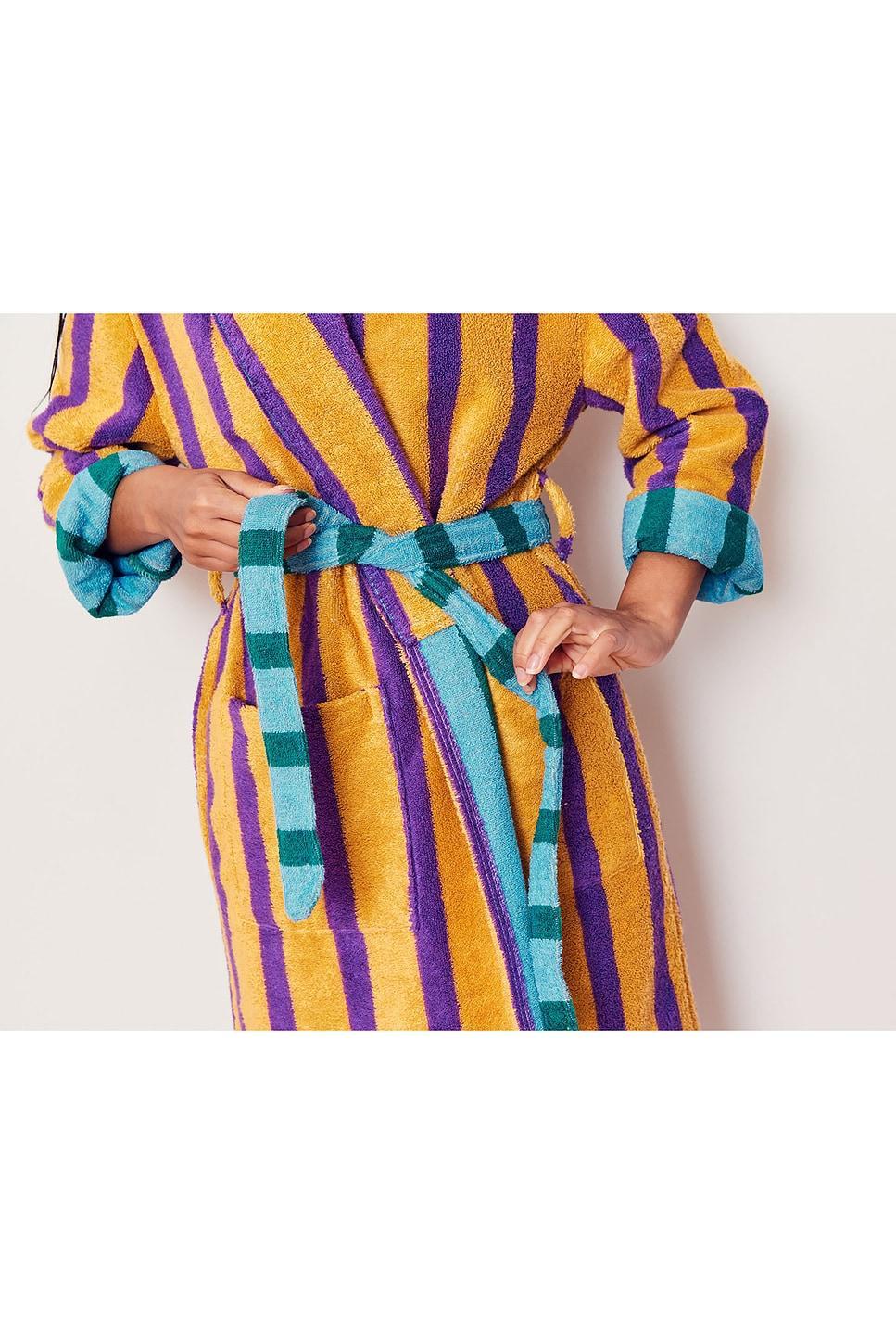Stripe Bathrobe Dusen Dusen Product Image