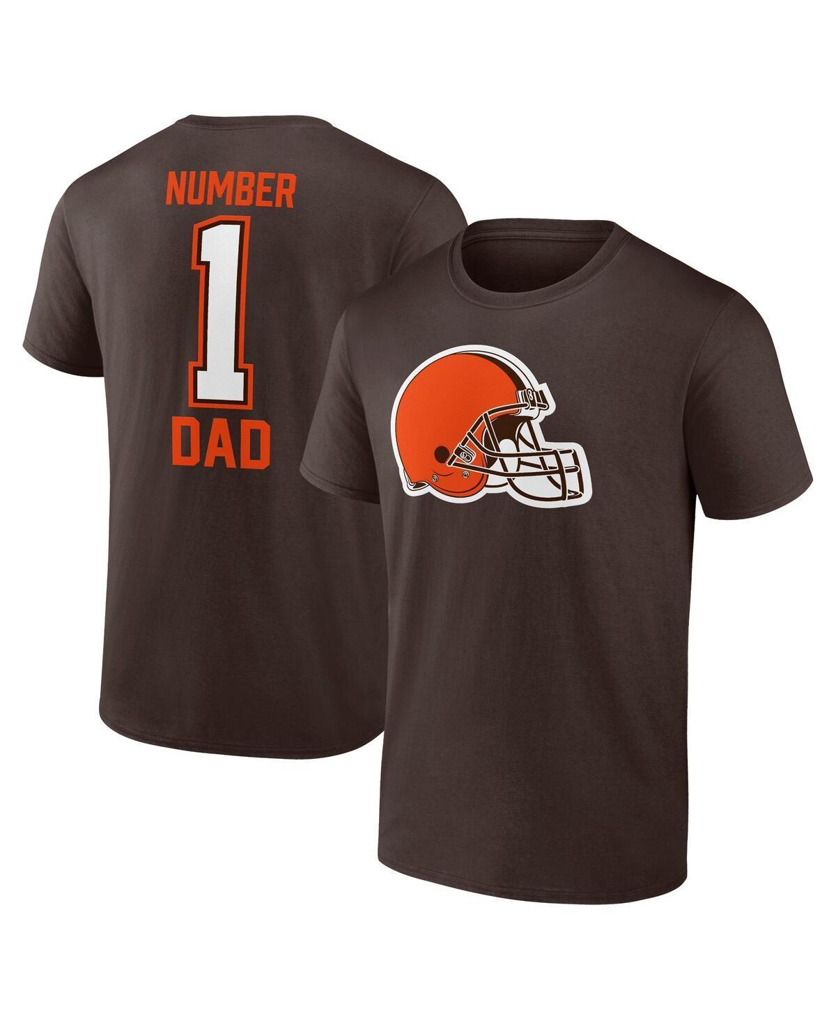 Men's Fanatics Branded Black New Orleans Saints #1 Dad T-Shirt, Size: 4XB Product Image