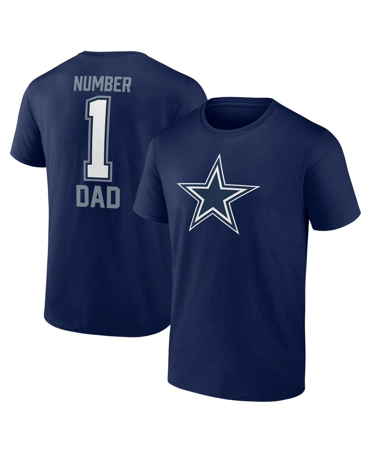 Men's Fanatics Branded Black New Orleans Saints #1 Dad T-Shirt, Size: 4XB Product Image