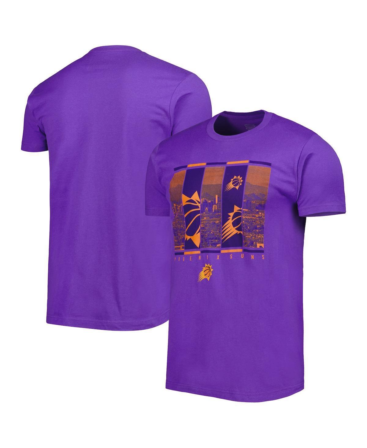 Men's Stadium Essentials Purple Phoenix Suns City Skyline T-Shirt, Size: 3XL, Phx Purple Product Image