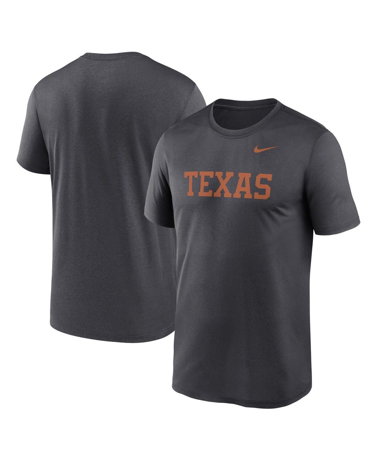 Men's Nike Black Carolina Panthers Primetime Legend Wordmark Performance T-Shirt, Size: 4XL Product Image