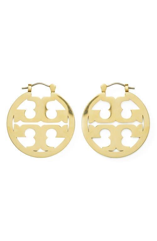 Tory Burch Miller Small Hoop Earrings Product Image