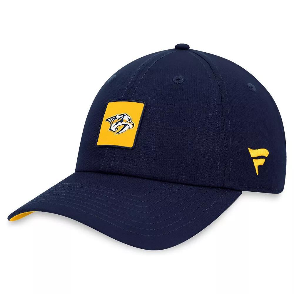 Men's Fanatics Branded  Navy Nashville Predators Authentic Pro Rink Adjustable Hat, Pdt Blue Product Image
