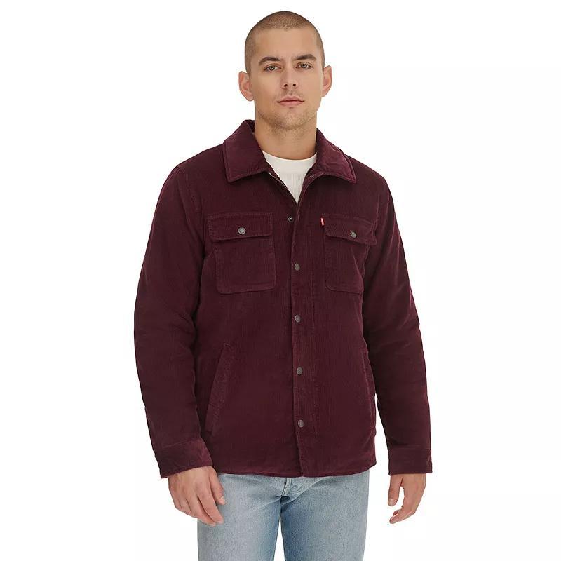 Mens Levis Corduroy Shacket Blue Product Image