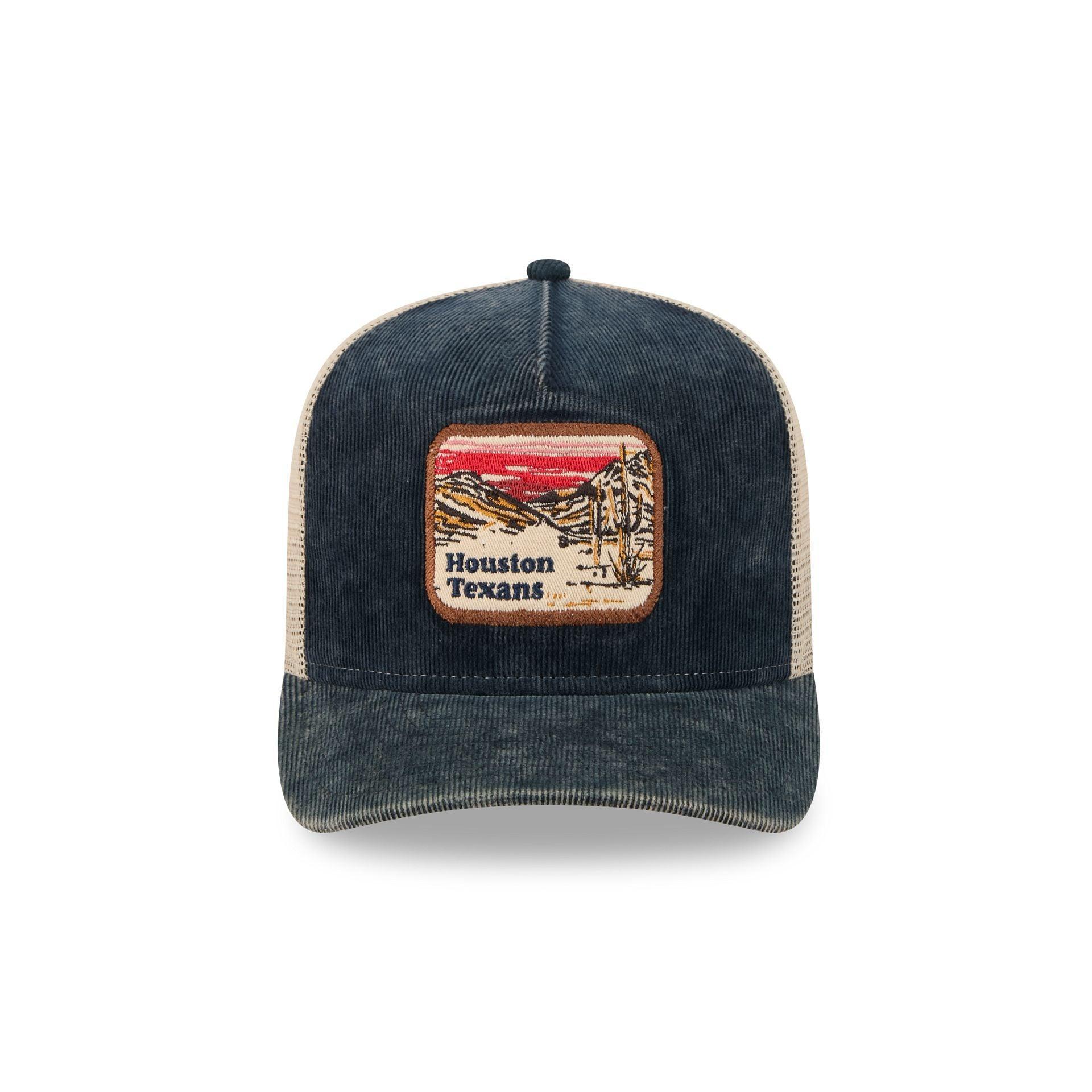Seattle Seahawks Vintage Landscape 9FIFTY A-Frame Trucker Hat Male Product Image