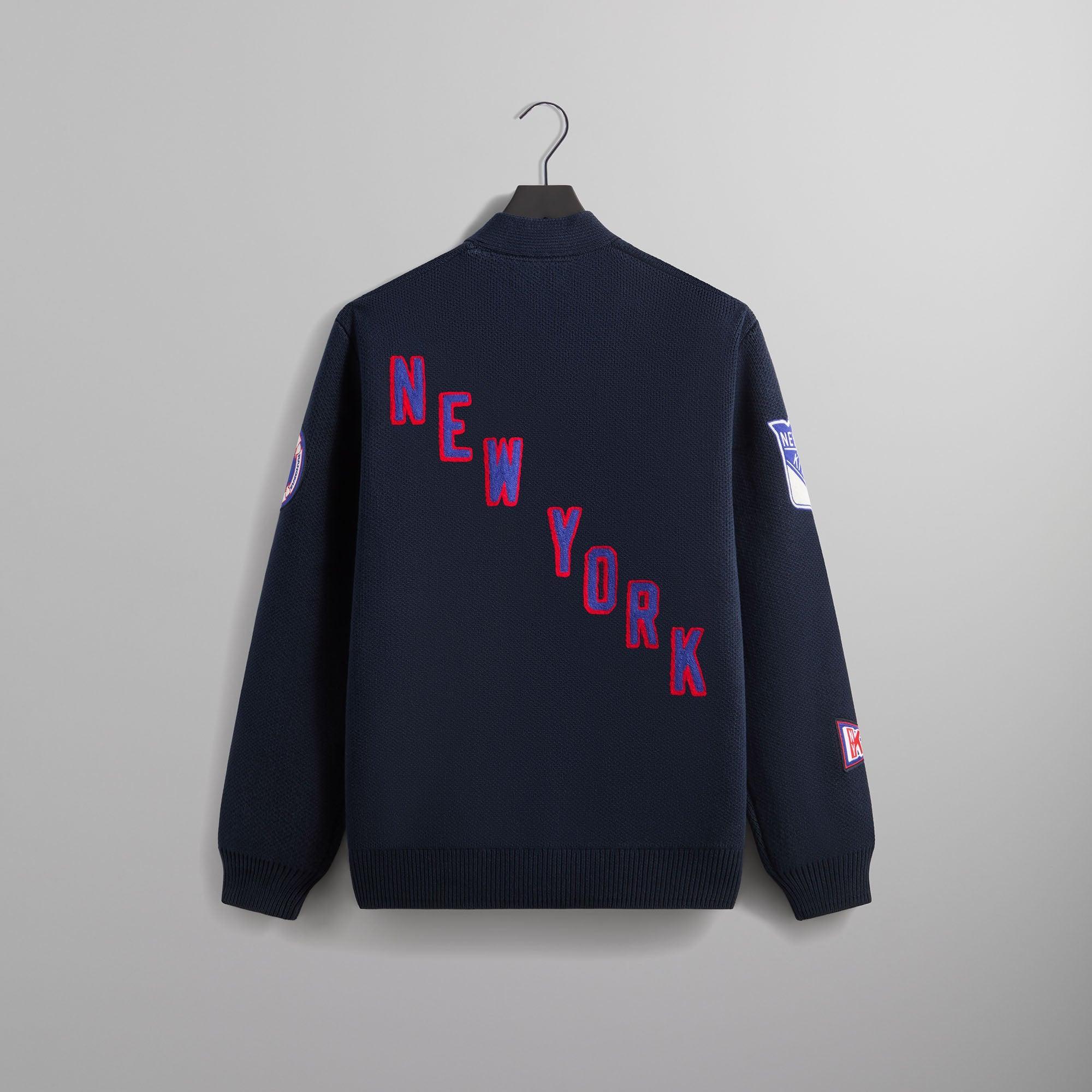 Kith for the New York Rangers Cypress Cardigan - Nocturnal Male Product Image