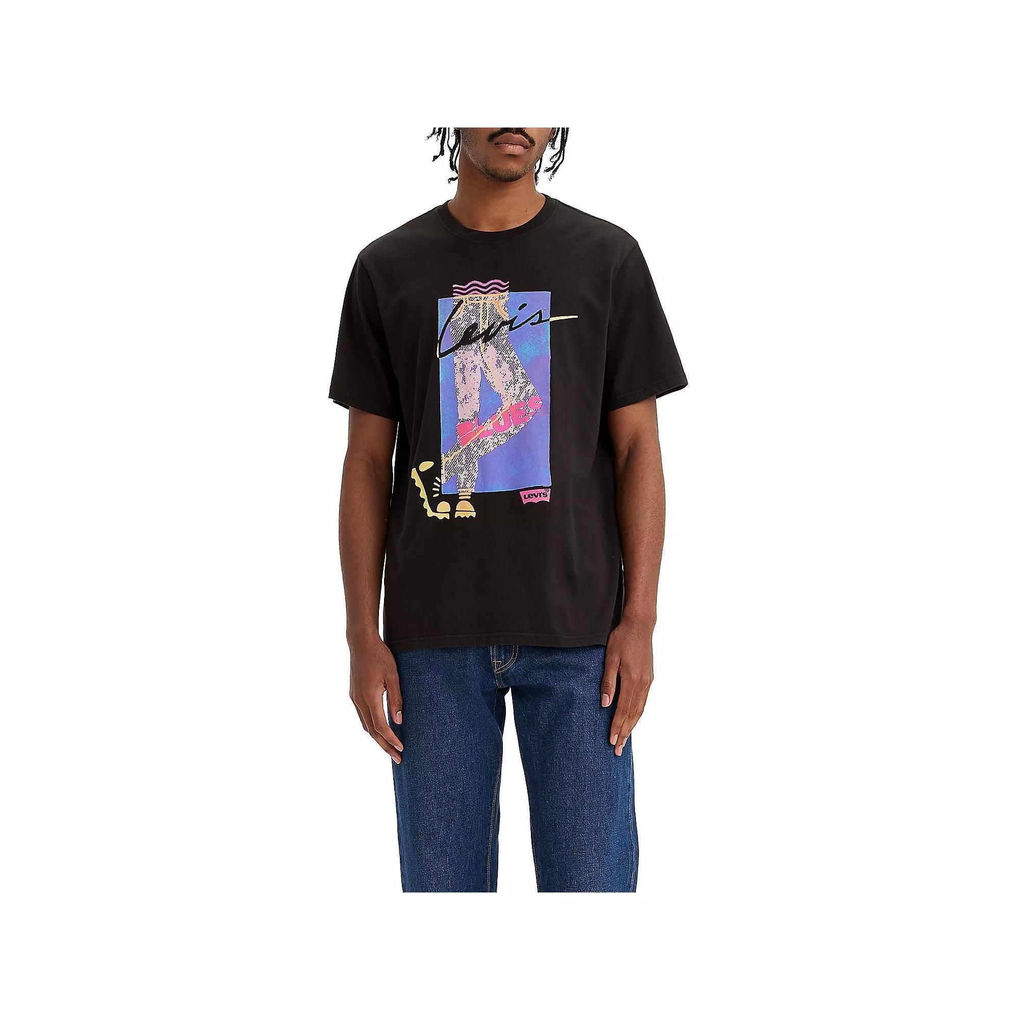 Men's Levi's® Classic Graphic Tee, Size: Large, 02 Black Product Image