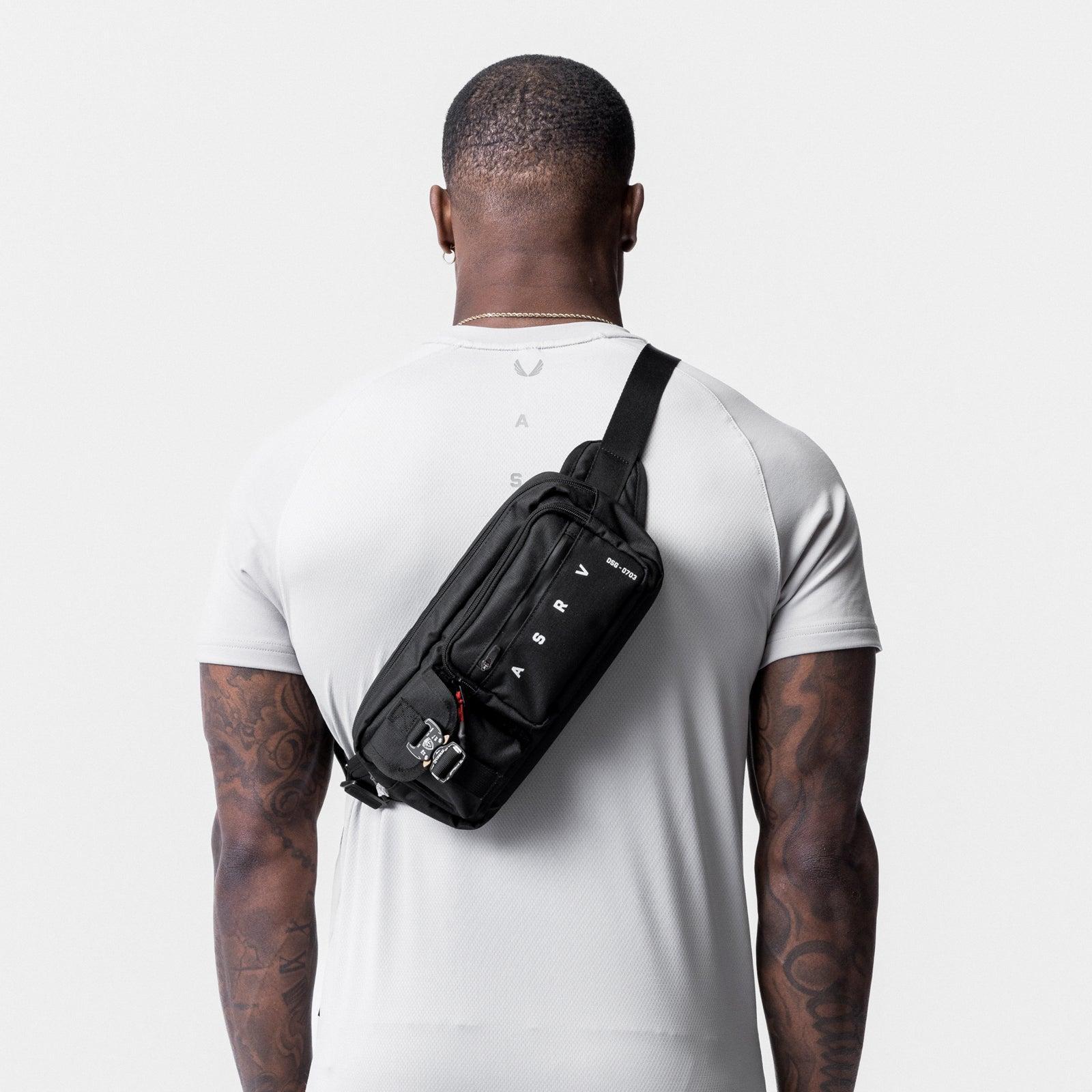 0703. Cordura® Tech Crossbody Pack - Black Product Image