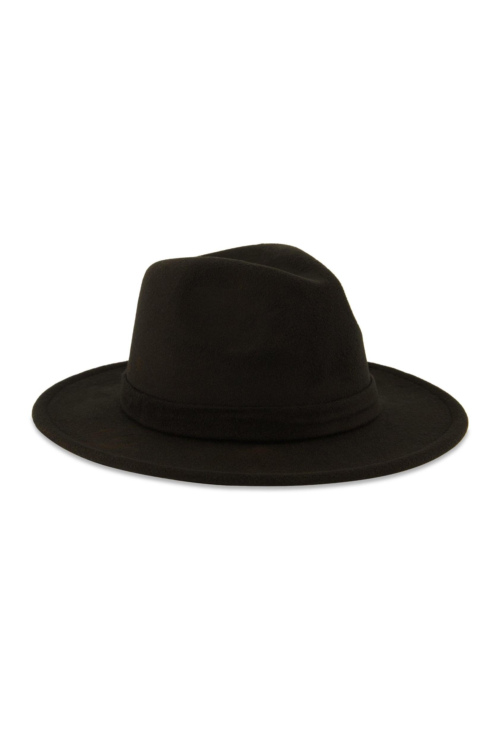 Solid Felt Fedora Female Product Image