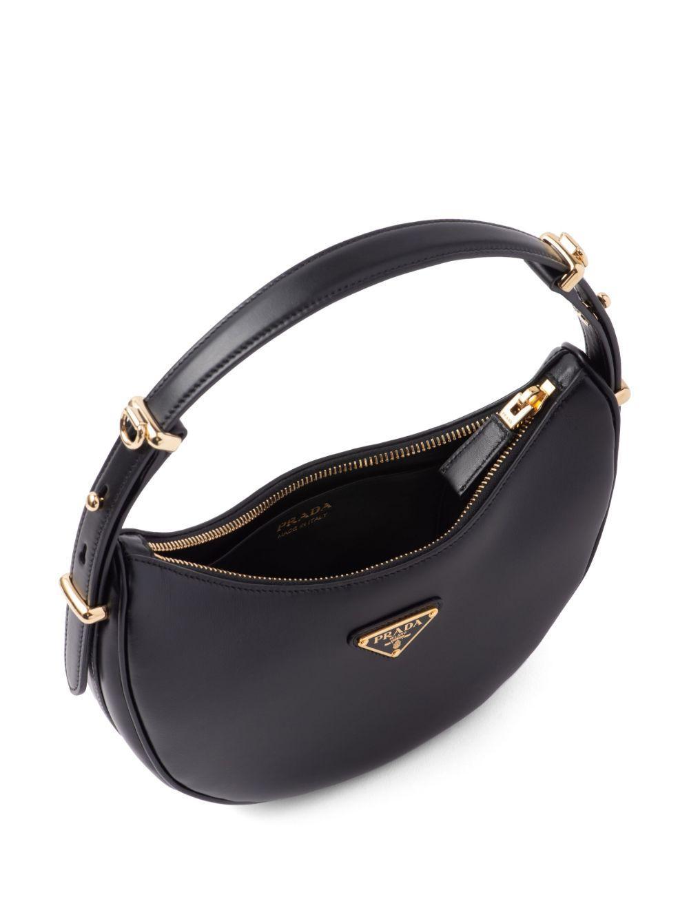Arqué leather shoulder bag Product Image