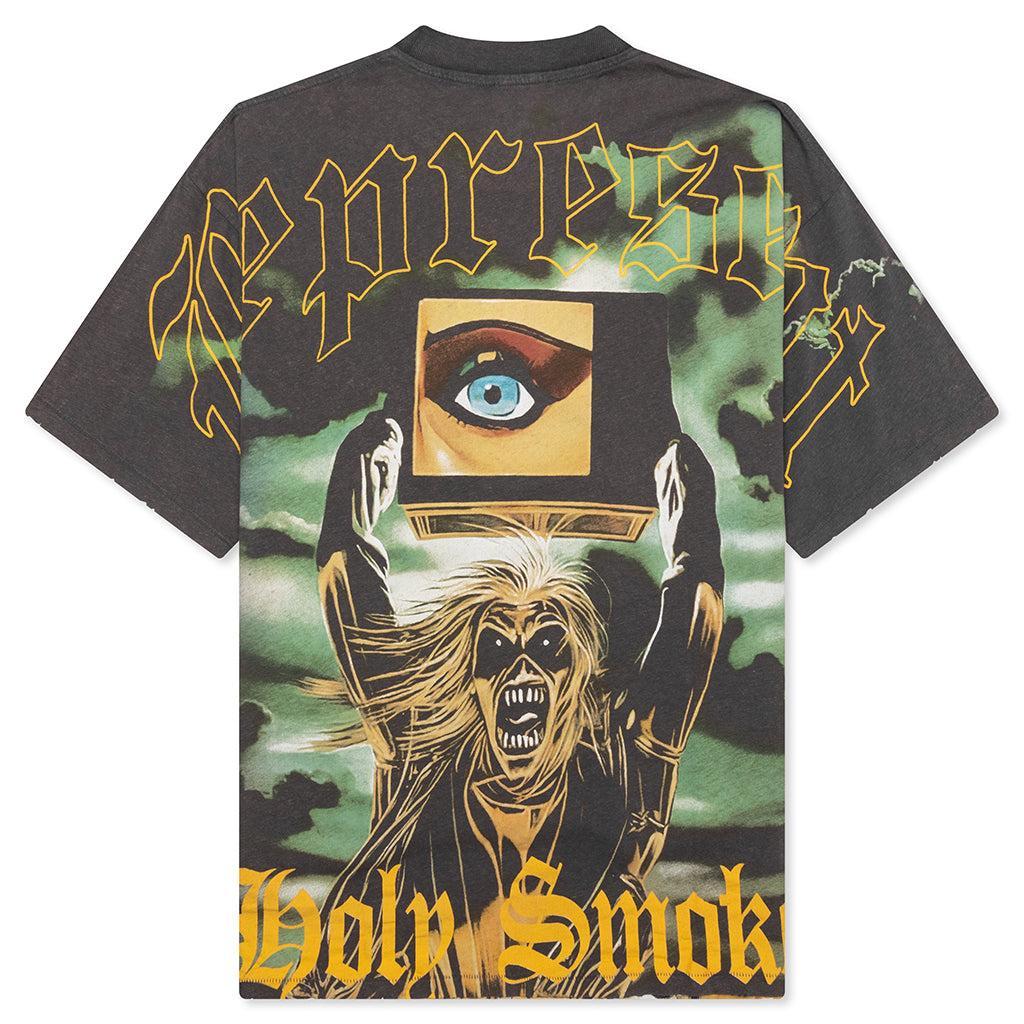Represent x Iron Maiden Holy Smoke T-Shirt - Ash Male Product Image
