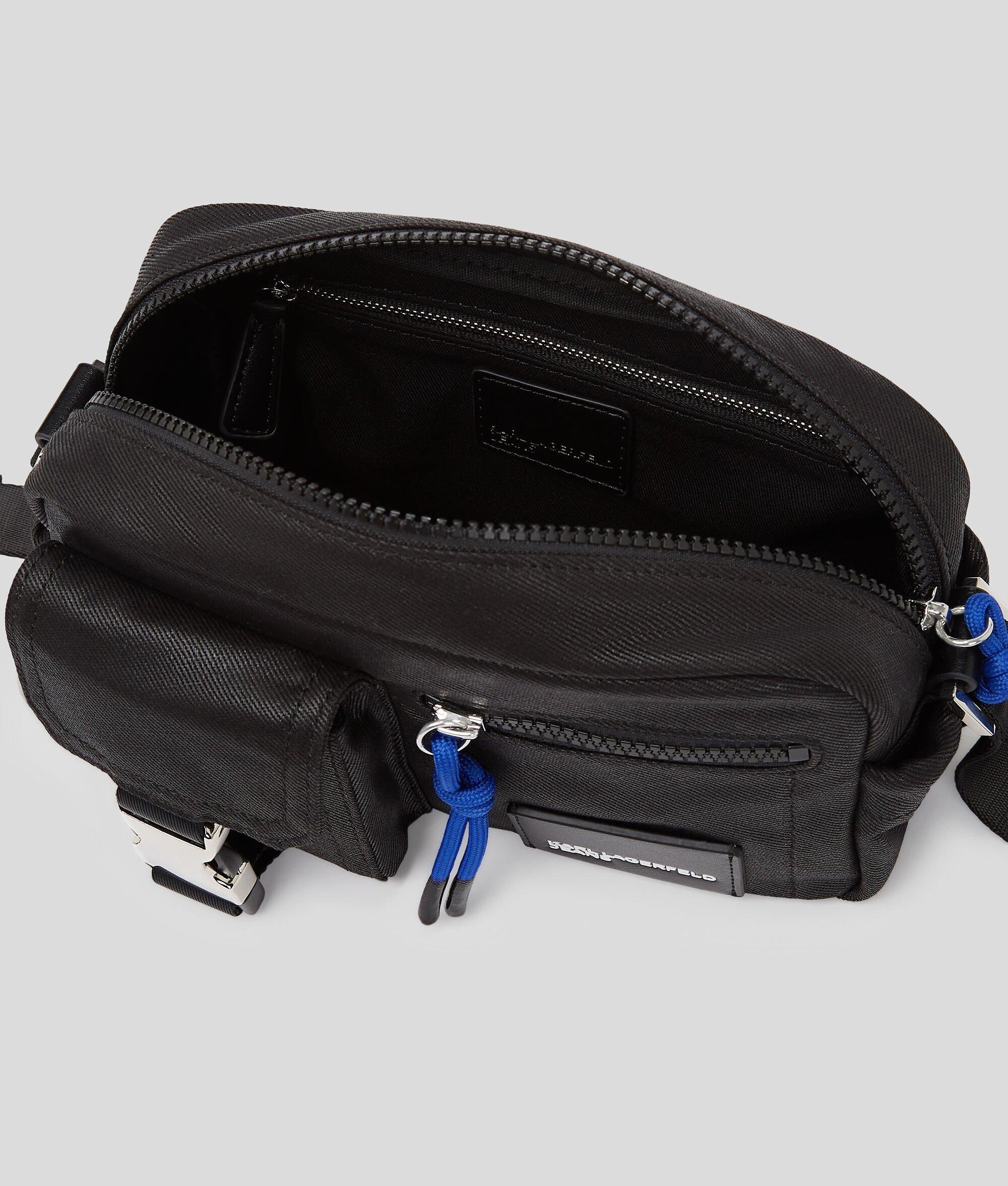 UTILITY COATED DENIM CAMERA BAG Product Image