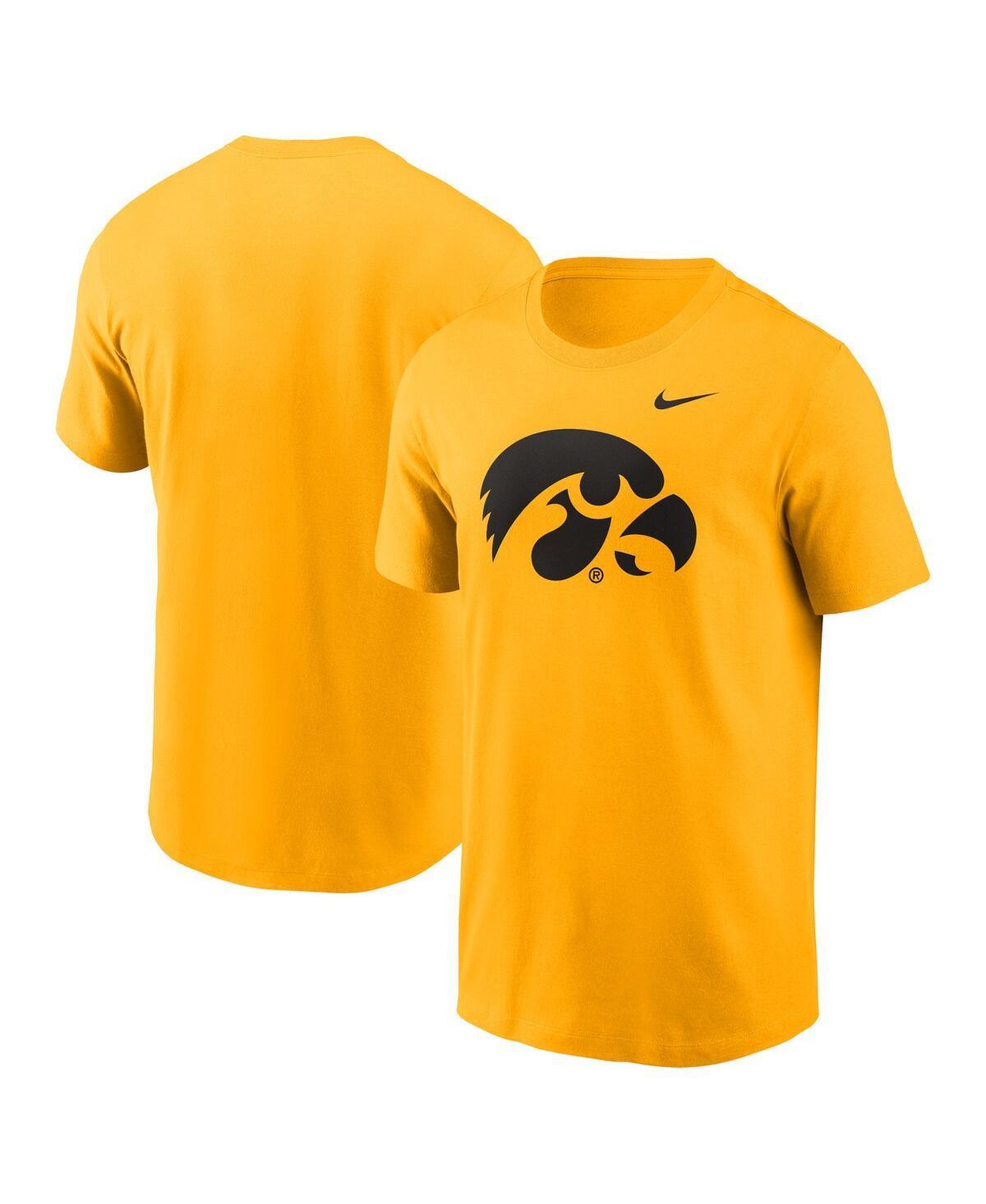Men's Nike Heather Gray Iowa Hawkeyes Primetime Evergreen Logo T-Shirt, Size: XL, Grey Product Image