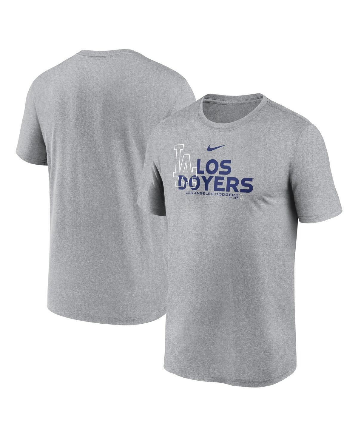 Men's Nike Heathered Charcoal Minnesota Twins Local Rep Legend Performance T-Shirt, Size: Small Product Image