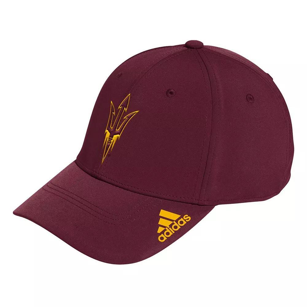 Men's adidas Maroon Arizona State Sun Devils Locker Room Logo Flex Hat, Size: Large/XL, Red Product Image