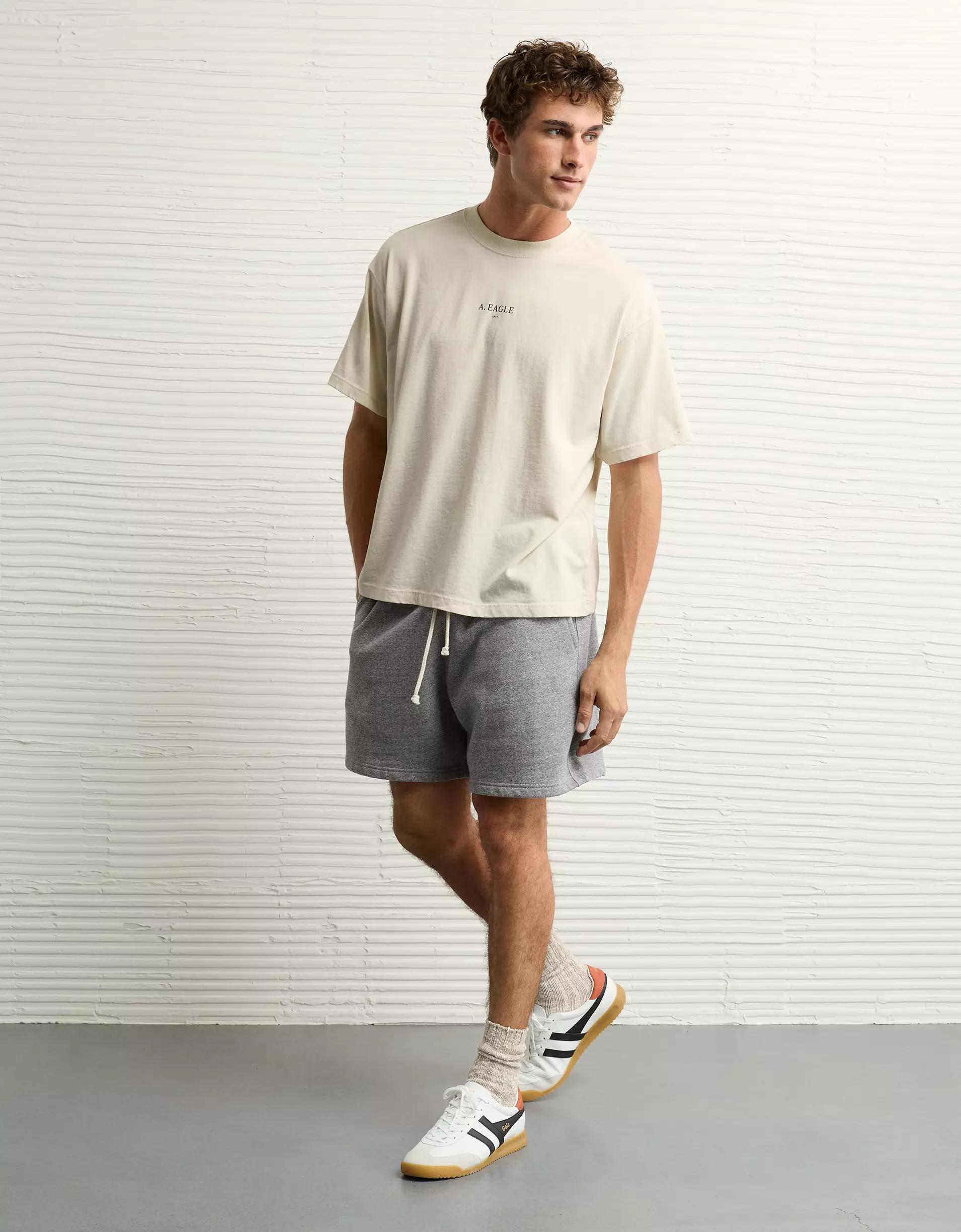 AE Boxy Logo Graphic T-Shirt Product Image