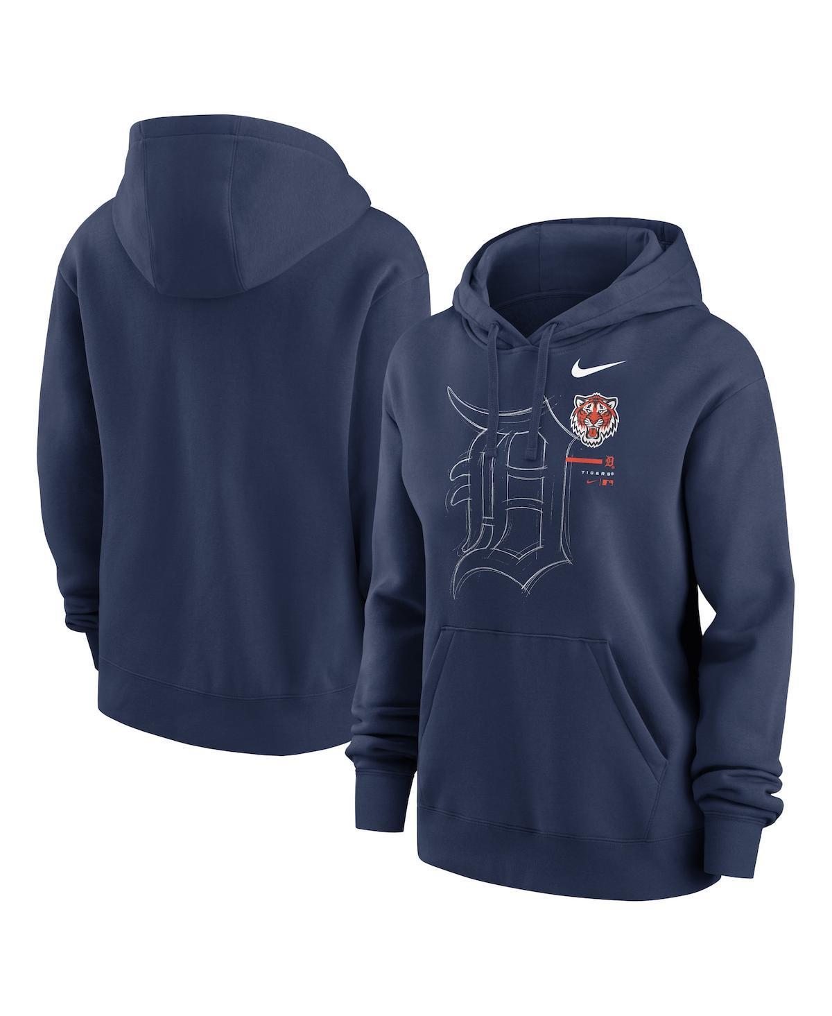Women's Nike Black New York Jets Club Fleece Pullover Hoodie, Size: Large Product Image