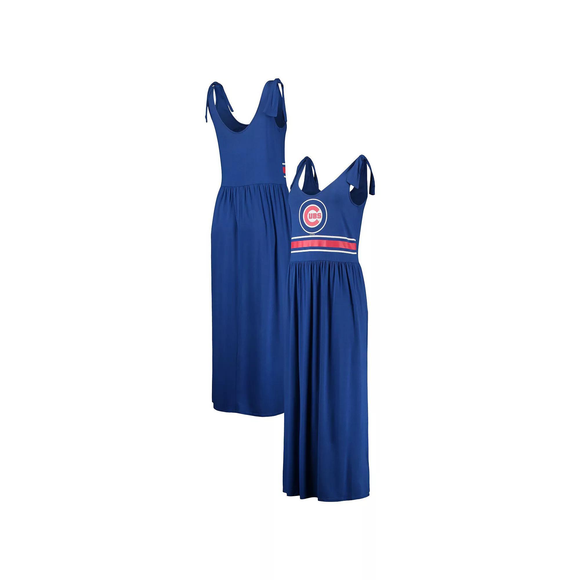 Women's G-III 4Her by Carl Banks Royal Los Angeles Dodgers Game Over Maxi Dress, Size: Large, Blue Product Image