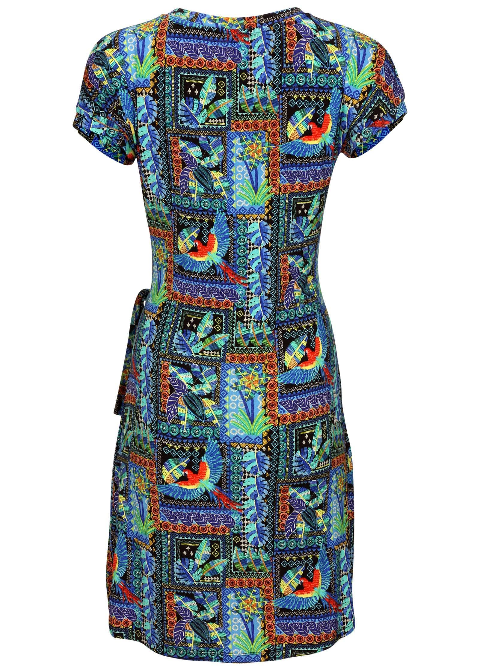 Tie-Front T-Shirt Dress - Market Menagerie Product Image