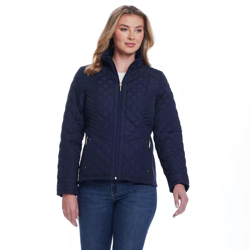 Women's Weathercast Quilted Jacket with Side Stretch, Size: XL, Shiitake Product Image
