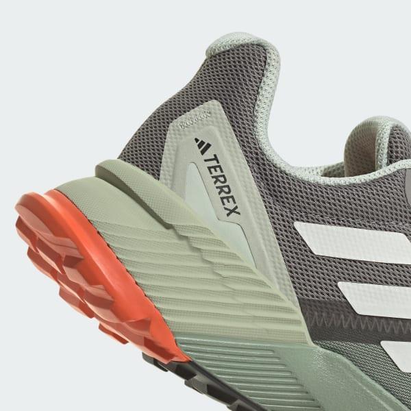 adidas Terrex Soulstride Trail Running Shoes Silver Green 5.5 Womens Product Image