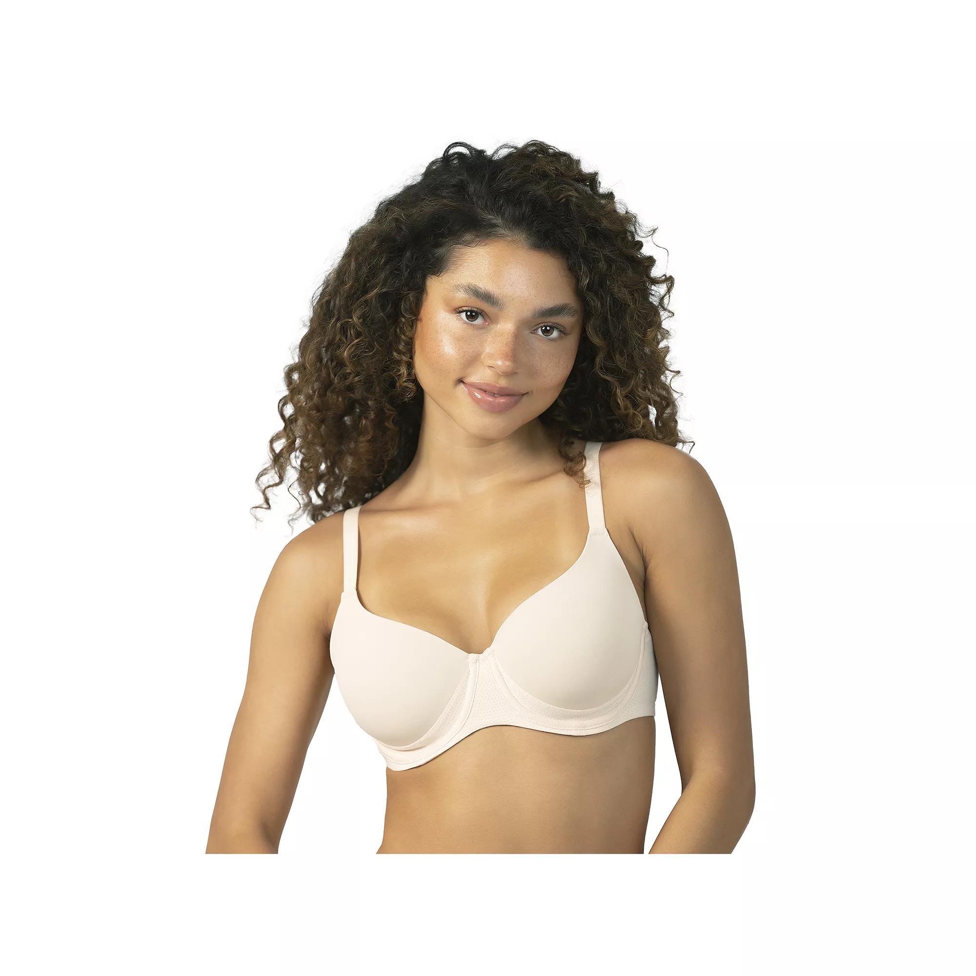 Paramour by Felina Versafit Breathable T-Shirt Bra 235176, Women's, Size: 36 H, Bare Product Image