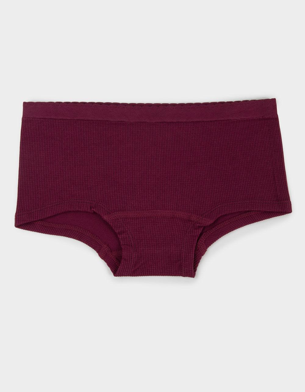 FULL TILT Seamless Boyshort Panties - LIGHT BLUE Product Image
