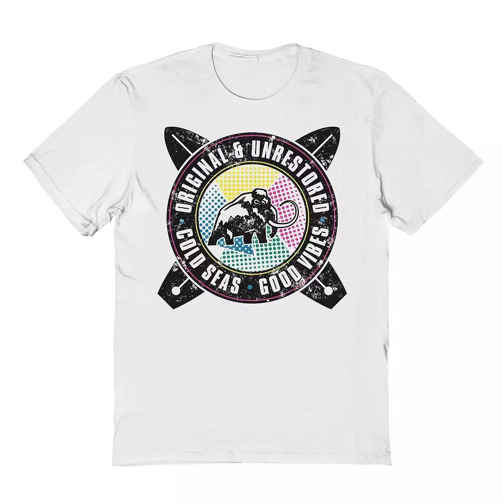 Men's Original & Unrestored Cold Seas Graphic Tee, Size: Small, White Product Image