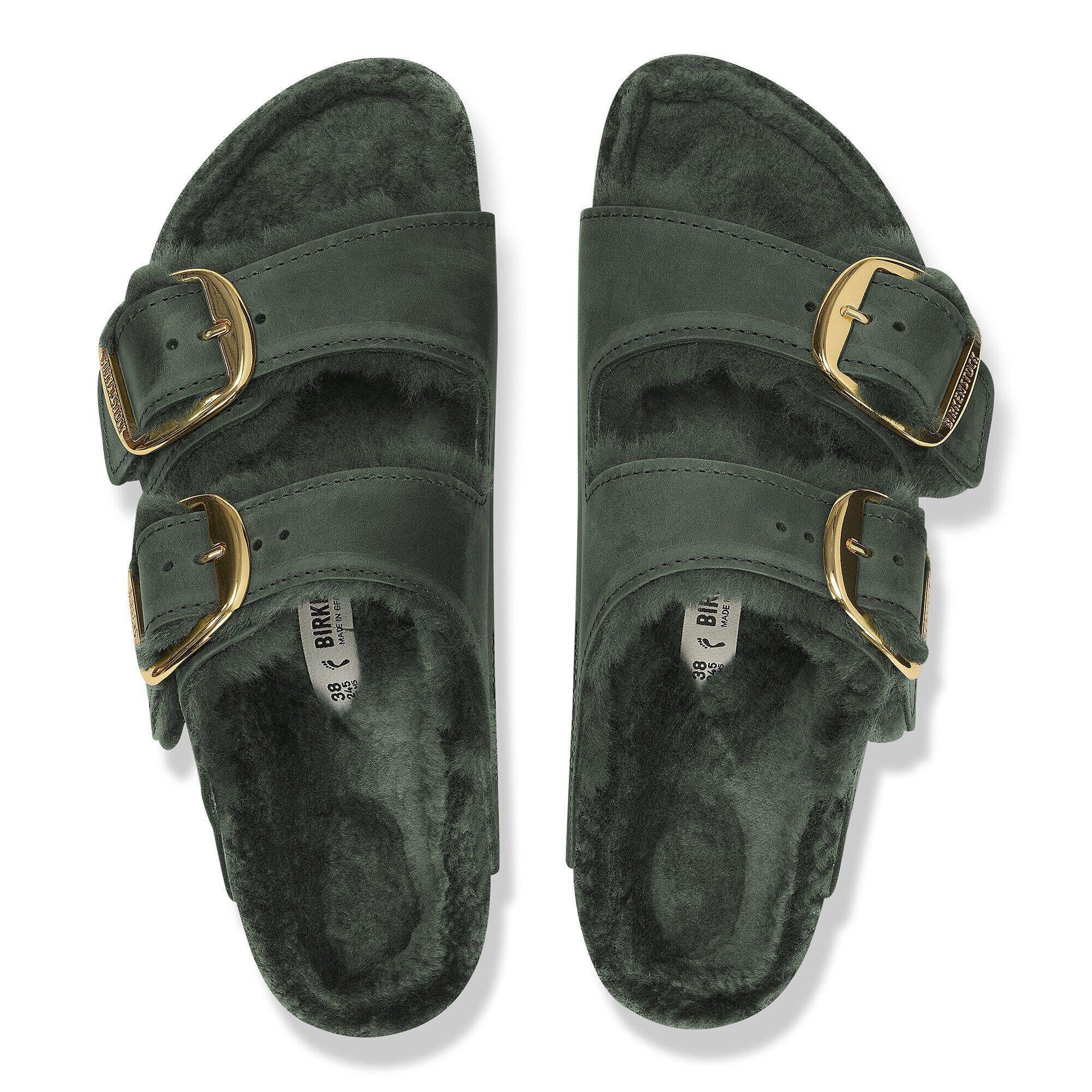 Arizona Big Buckle Shearling Natural Leather Oiled Product Image